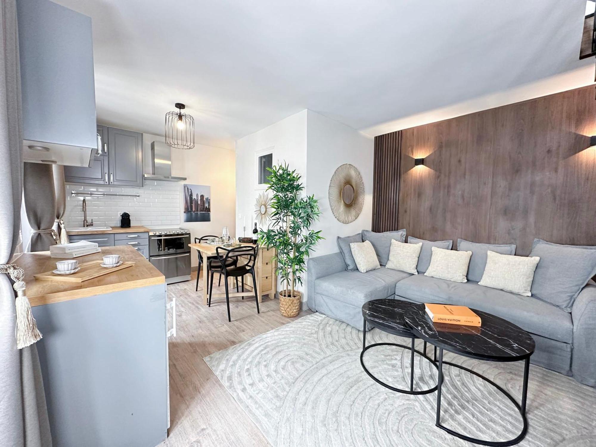 Ferienwohnung Stylish & Chic Duplex Near Eiffel Tower Paris Exterior foto