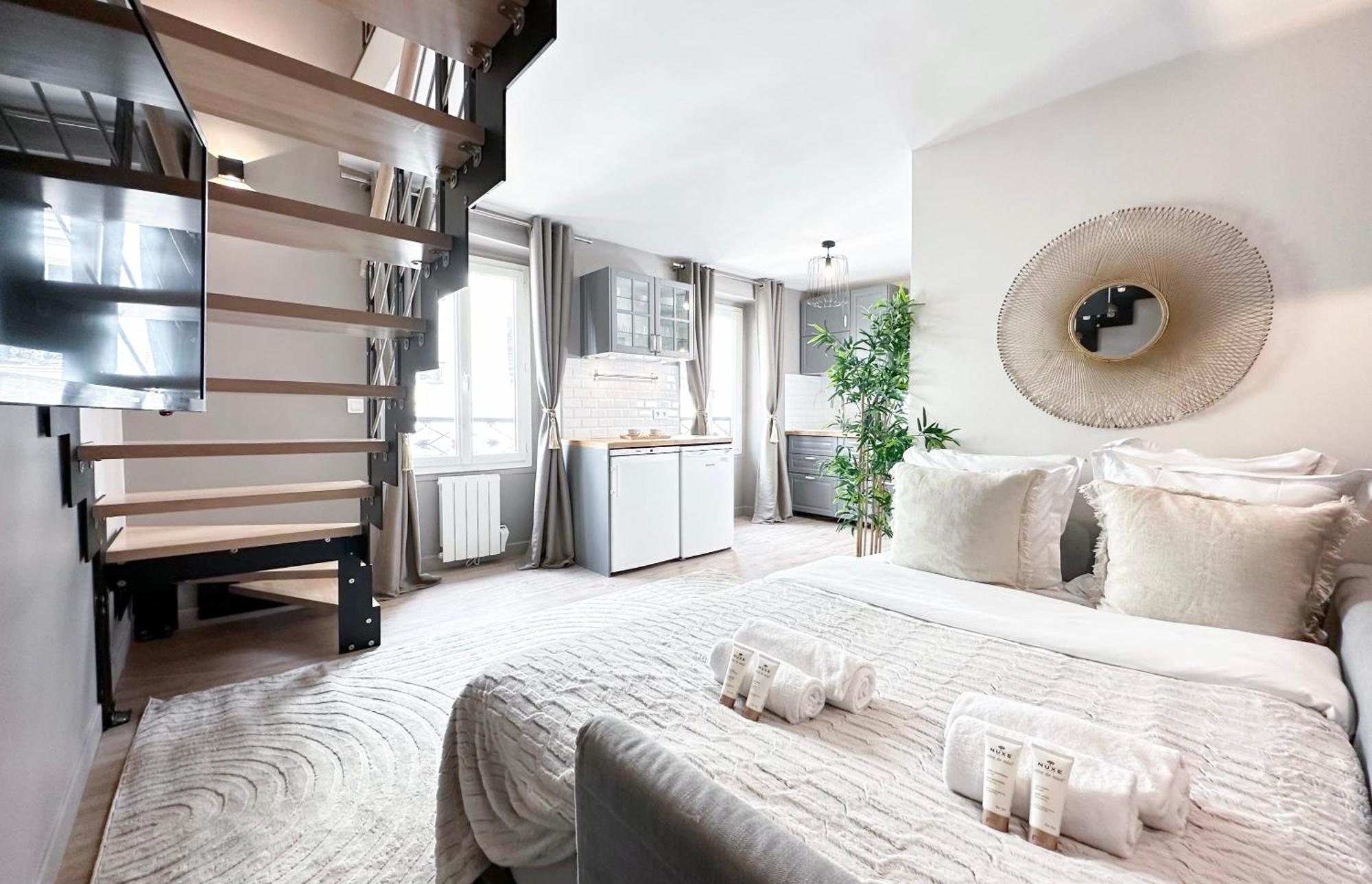 Ferienwohnung Stylish & Chic Duplex Near Eiffel Tower Paris Exterior foto