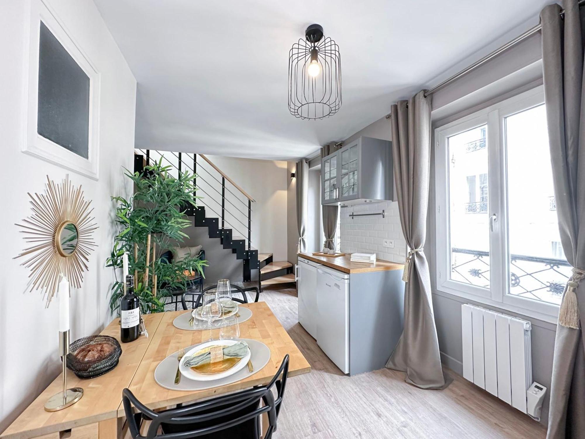 Ferienwohnung Stylish & Chic Duplex Near Eiffel Tower Paris Exterior foto