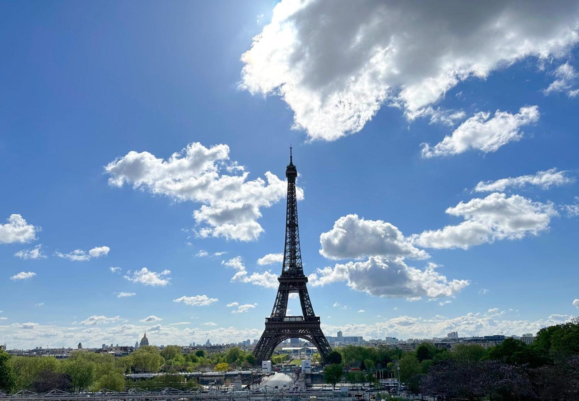 Ferienwohnung 5497 - Chic Duplex Eiffel Tower Olympic Games 2024 Paris Exterior foto