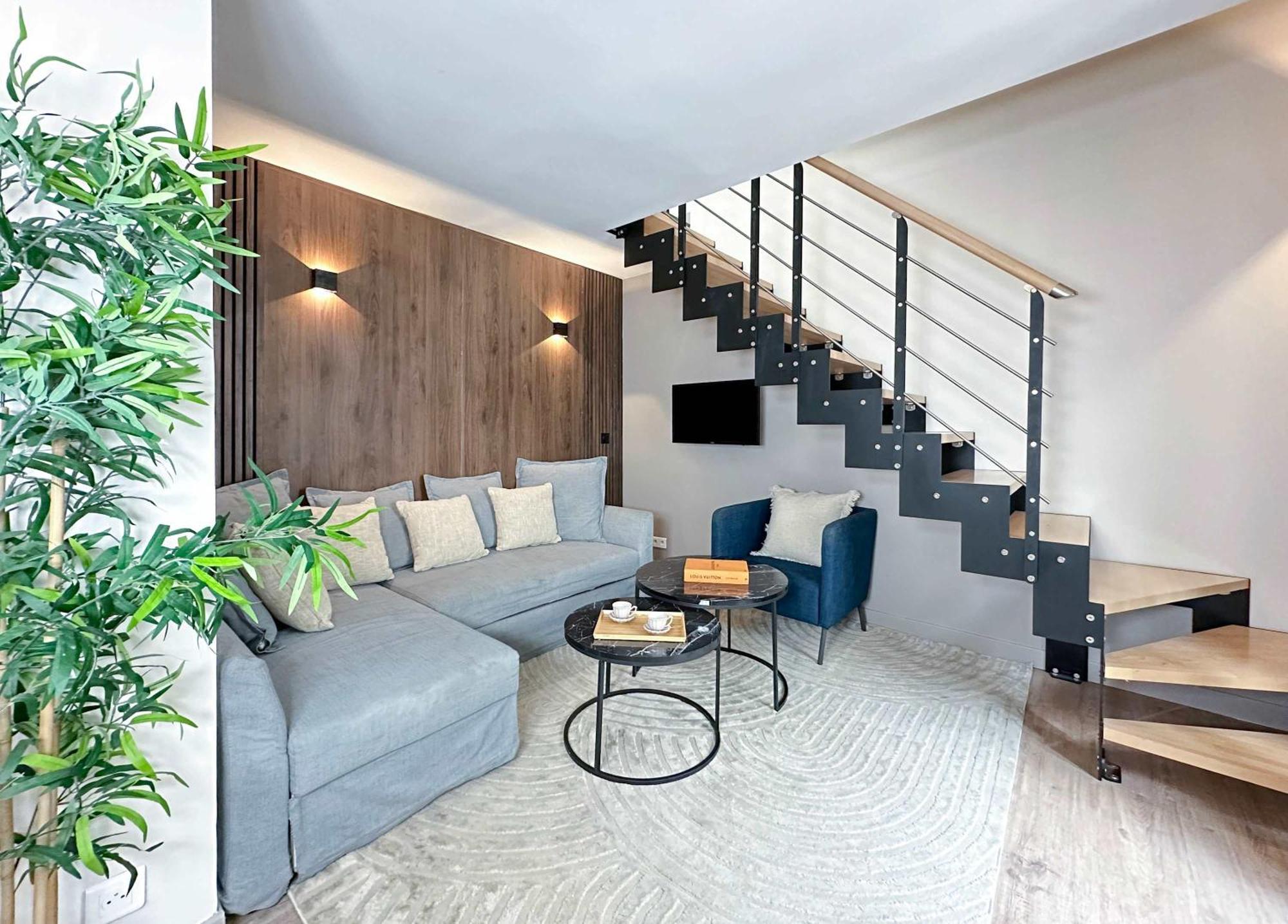 Ferienwohnung Stylish & Chic Duplex Near Eiffel Tower Paris Exterior foto